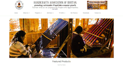 Desktop Screenshot of handicraftsbhutan.org